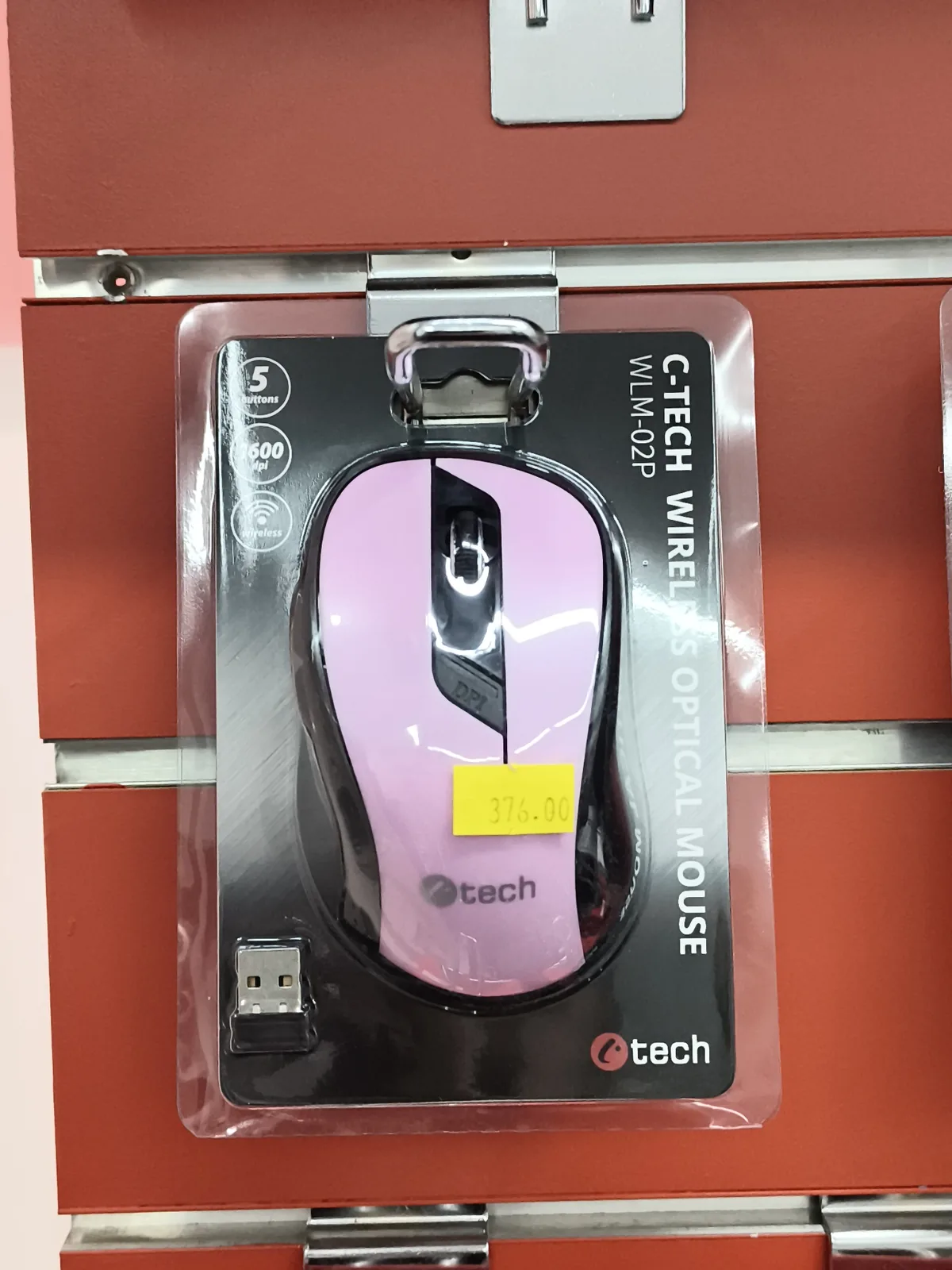 C-TECH WLM-02P bezdrátová optická myš